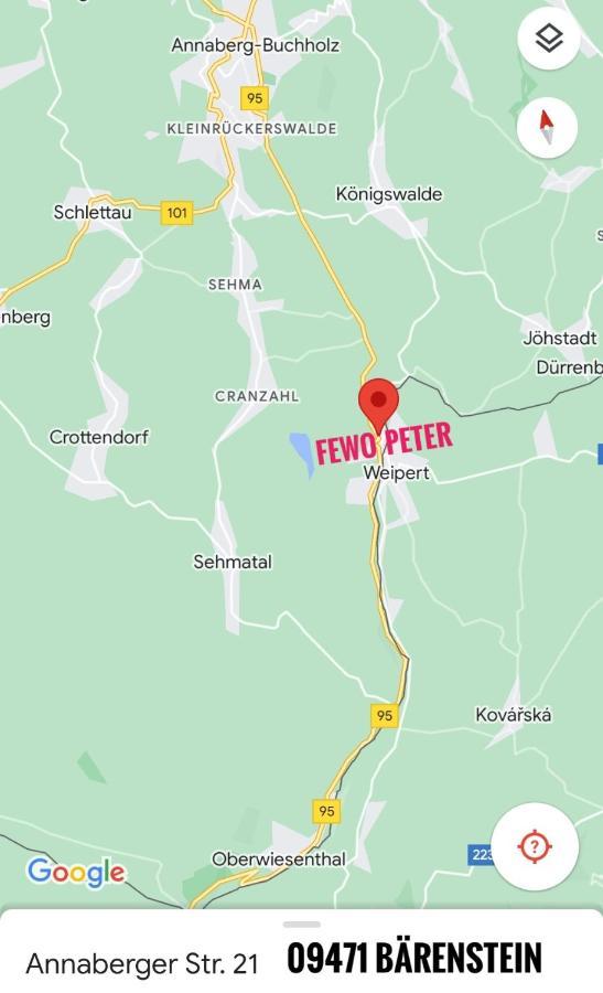 Kleine Fewo Peter In Baerenstein Ngoại thất bức ảnh